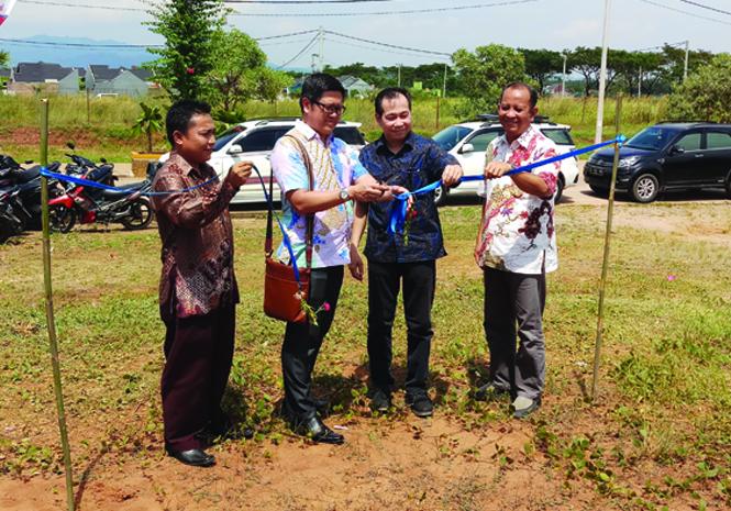 Pemancangan Awal Pembangunan Sekolah Umum di Grand Nusa Indah Cileungsi