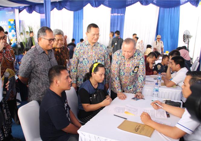 Akad Kredit Massal pada HUT KPR BTN ke 43