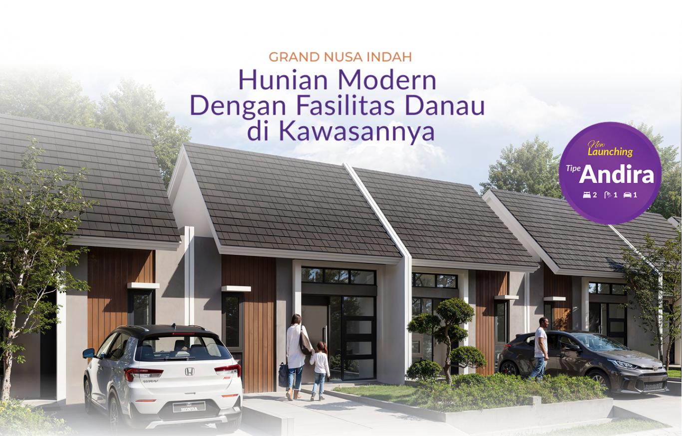 Grand Nusa Indah. Tanpa DP. Angsuran Mulai 2 Jutaan per Bulan